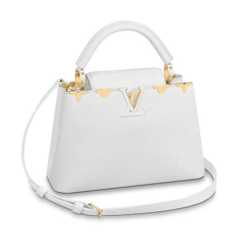 lv bag white color.